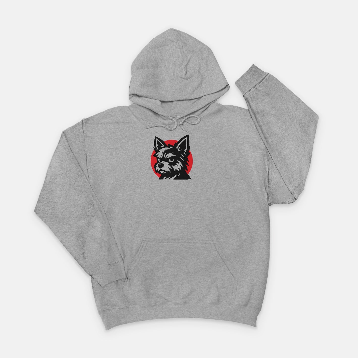 FIRST PRESS - HUMAN EDITION - UNISEX SWEATSHIRT HOODIE - "Urban Pup"