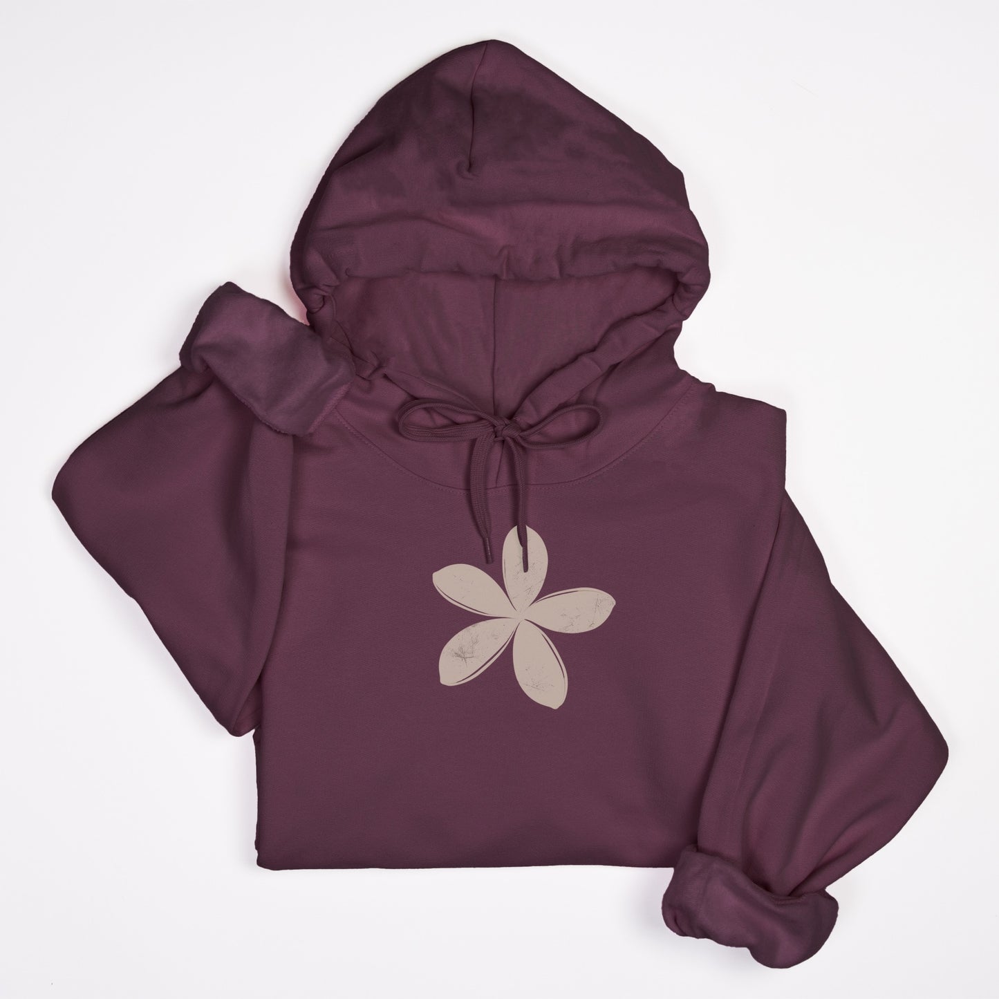 FIRST PRESS - HUMAN EDITION - UNISEX SWEATSHIRT HOODIE - "Ghost Flower"