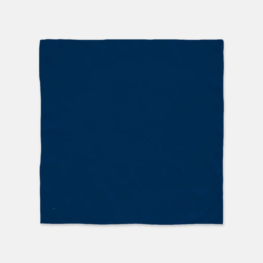 FIRST PRESS - HUMAN EDITION - BANDANA SCARF - Deep Dark Blue