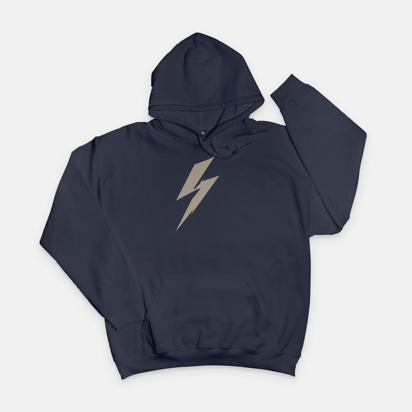 FIRST PRESS - HUMAN EDITION - UNISEX SWEATSHIRT HOODIE - "Quiet Bolt"